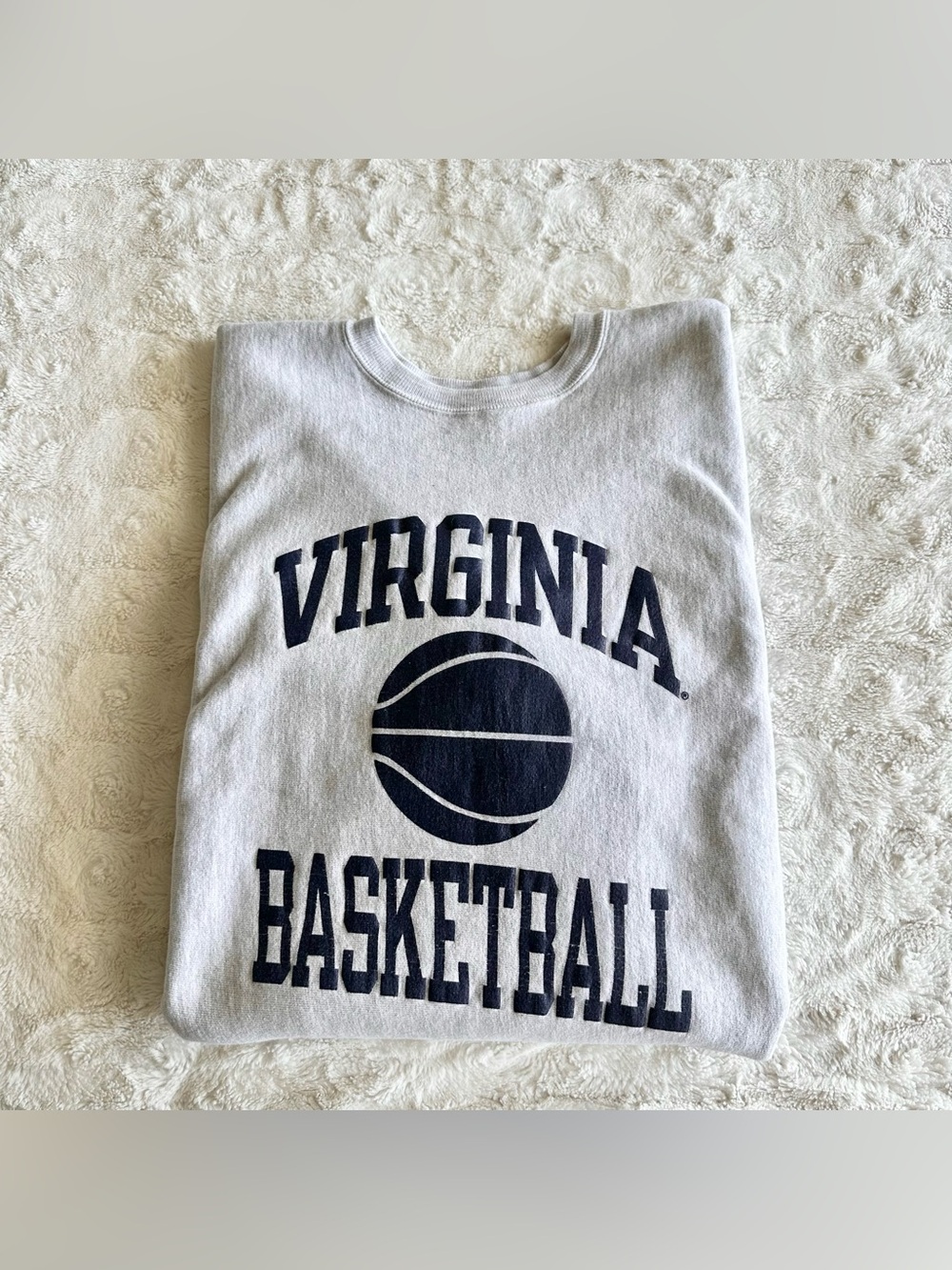 Vintage UVA Basketball Sweatshirt Mens XL (Tag 3XL) Champion Reverse Weave 90s